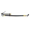 Interstate Pneumatics Tire Inflator with Angled Tapered Chuck - Steel Braided Whip TF3135W
